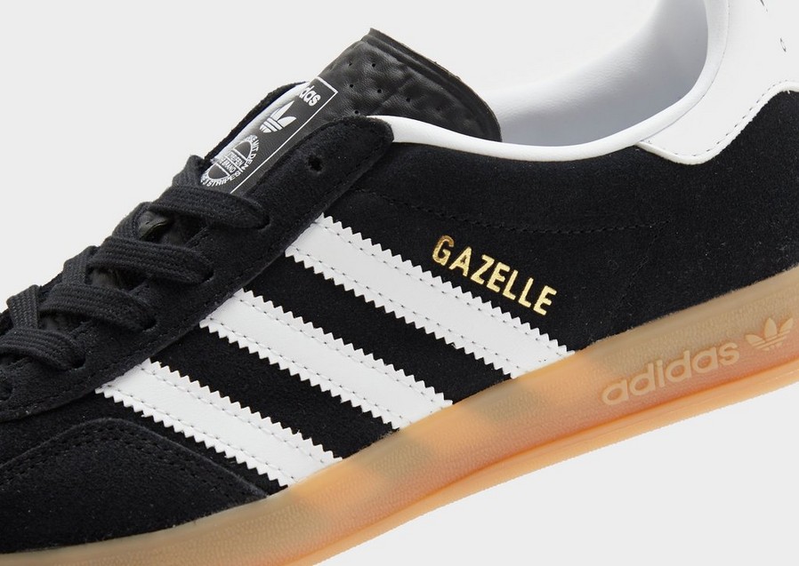 Adidași pentru copii ADIDAS GAZELLE INDOOR J JQ8701 Negru