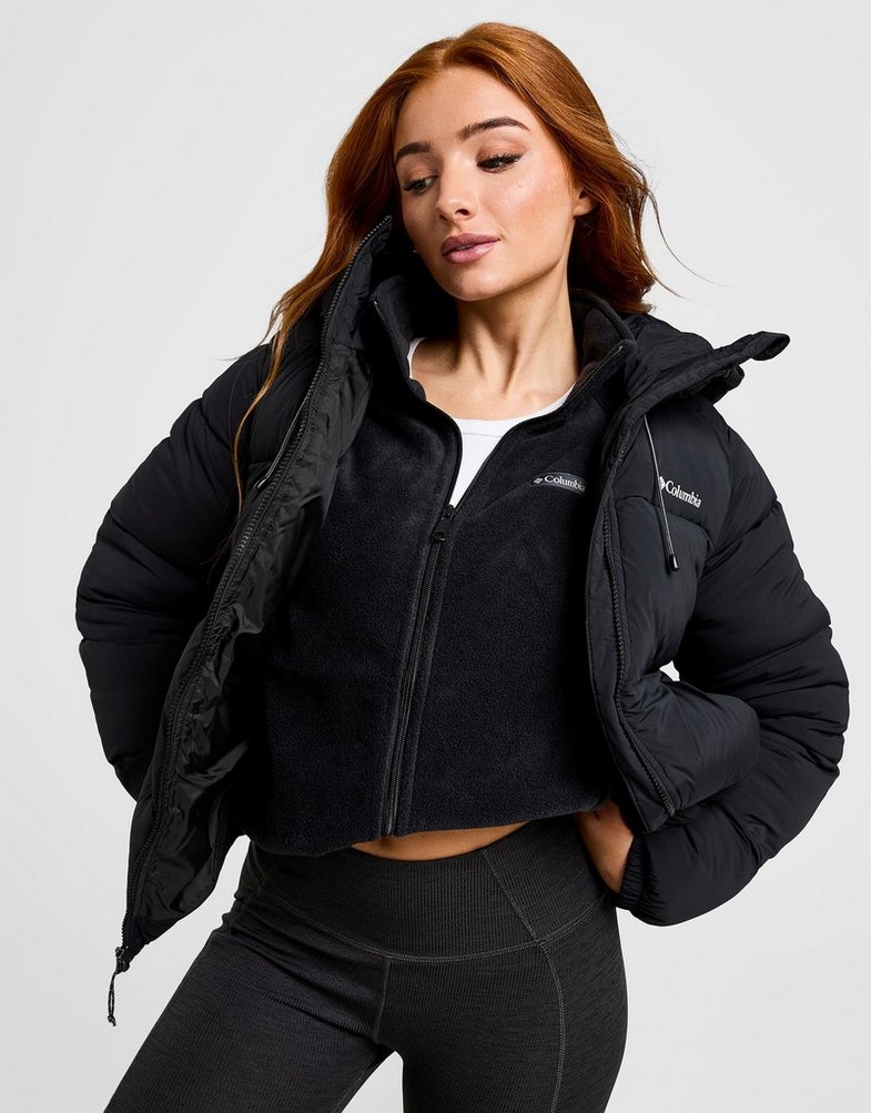 COLUMBIA JACHETĂ DE IARNĂ OUTDOOR PUFFECT HOODED 2160511010 Negru