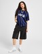 NIKE TRICOU FTB STRPE OS JRSY BLU/BLK