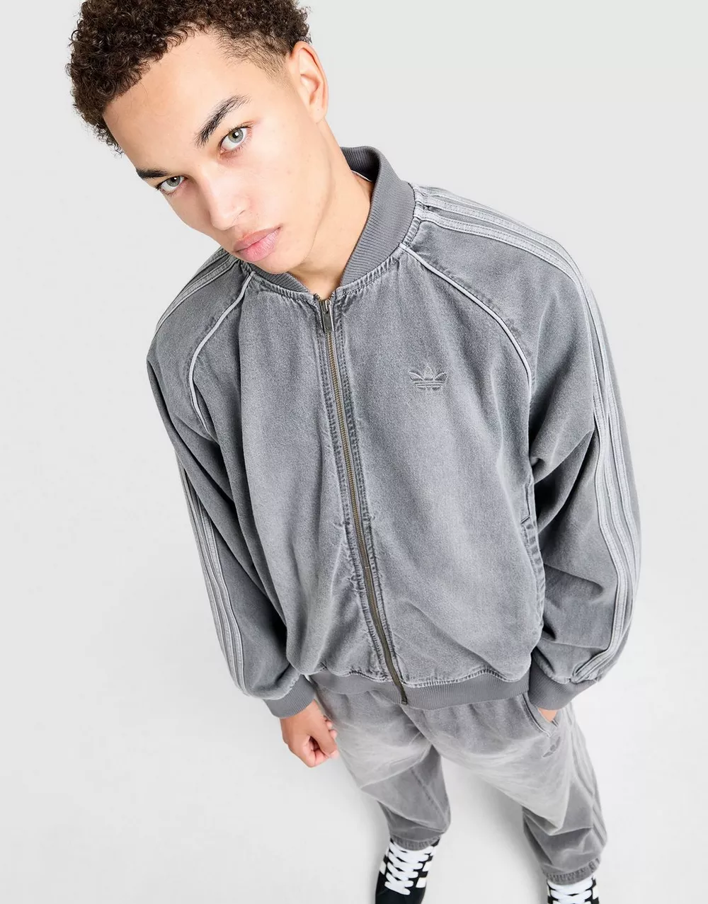ADIDAS КОФТА НА БЛИСКАВЦІ SST TT, фото 1 з 7