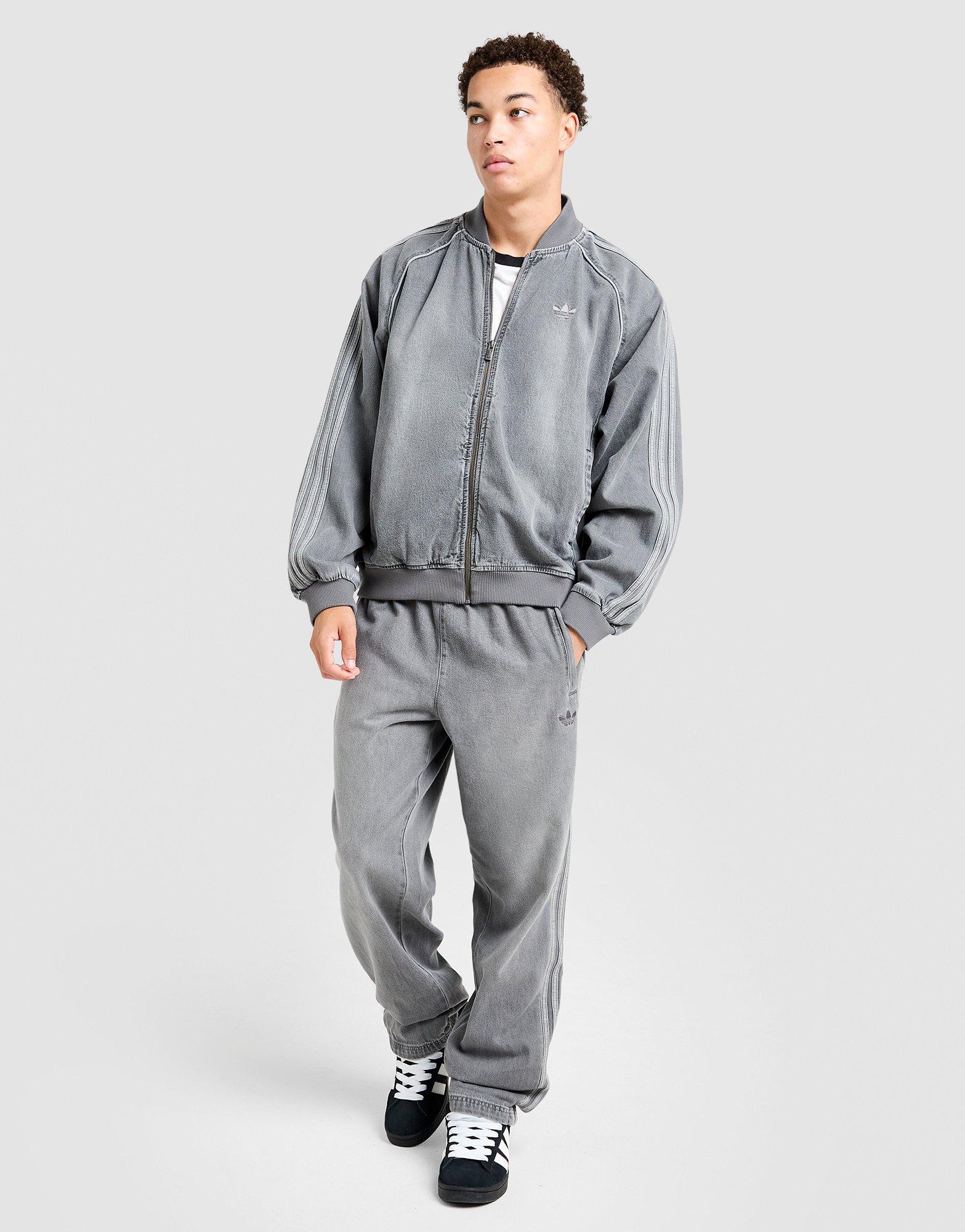 Vyriškas džemperis ADIDAS DŽEMPERIS UŽSEGAMAS SST TT JW5915 Pilka