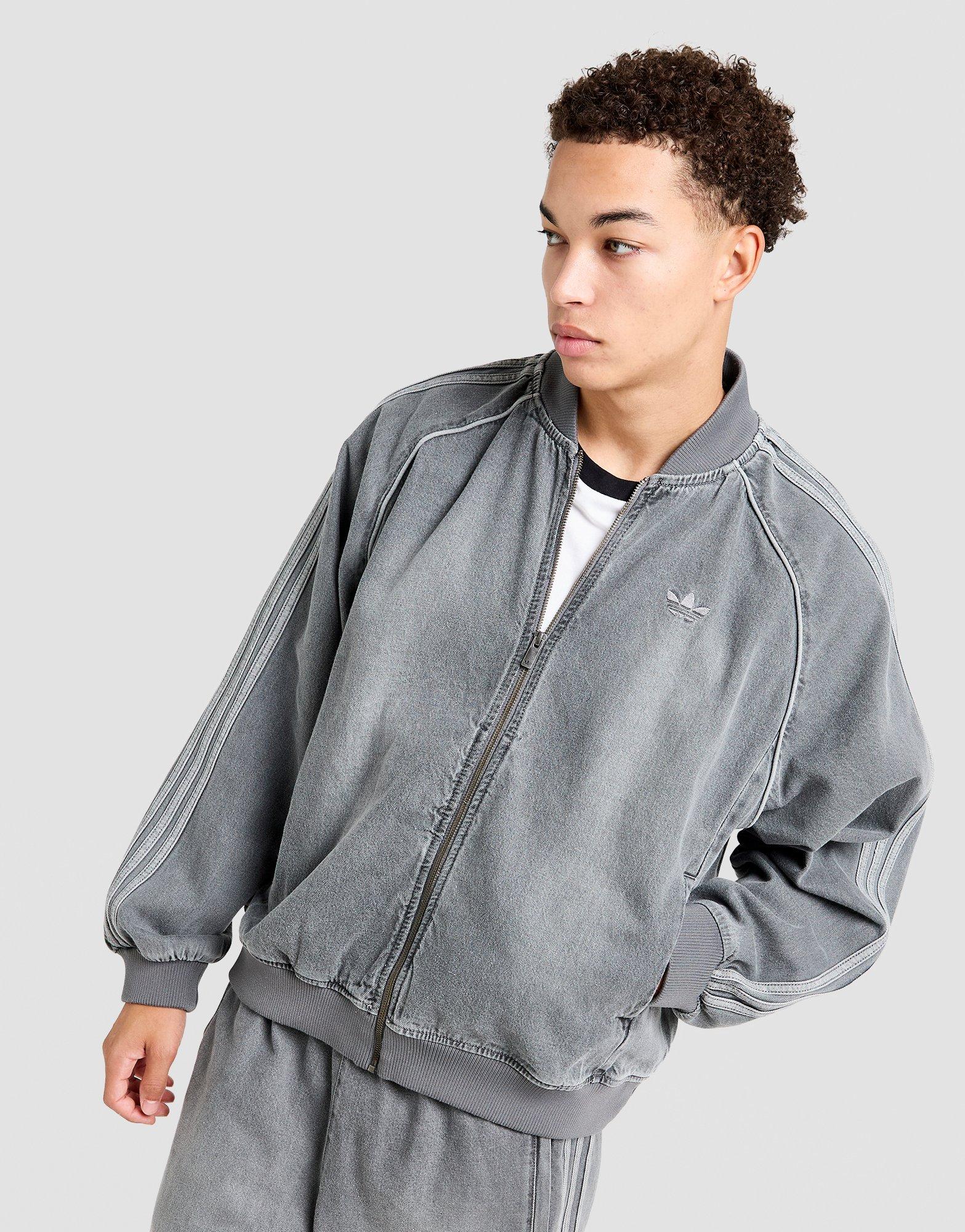 Vyriškas džemperis ADIDAS DŽEMPERIS UŽSEGAMAS SST TT JW5915 Pilka