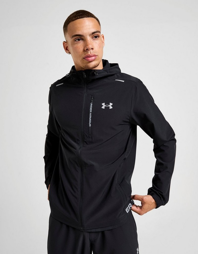 Мъжка блуза UNDER ARMOUR СУИТЧЪР С КАЧУЛКА VANISH PERF JKT BK 6007949-001 Черен