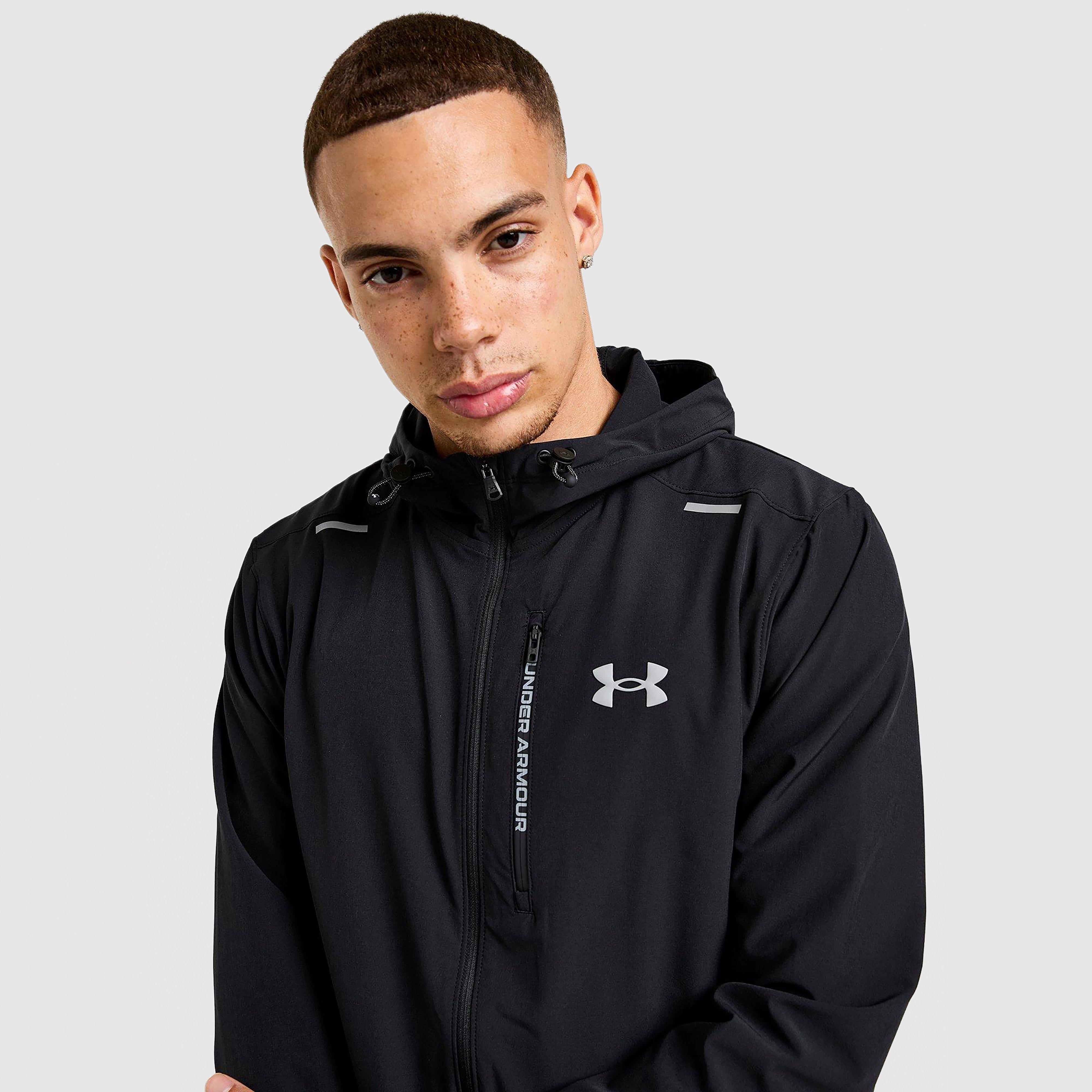 Férfi pulóverek UNDER ARMOUR PULÓVER KAPUCNIS VANISH PERF JKT BK