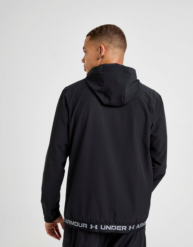 Мъжка блуза UNDER ARMOUR СУИТЧЪР С КАЧУЛКА VANISH PERF JKT BK 6007949-001 Черен