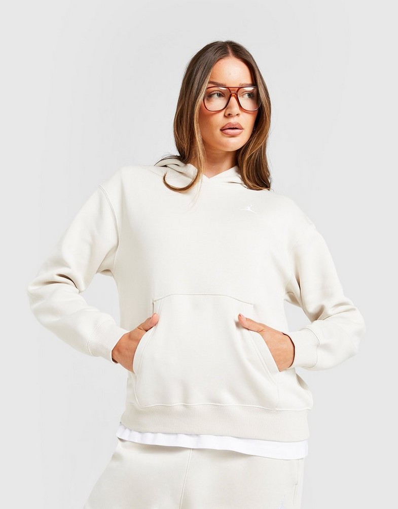 Bluza damska JORDAN BLUZA Z KAPTUREM W J BRK FLC PO 24 FV7071-104 Beżowy