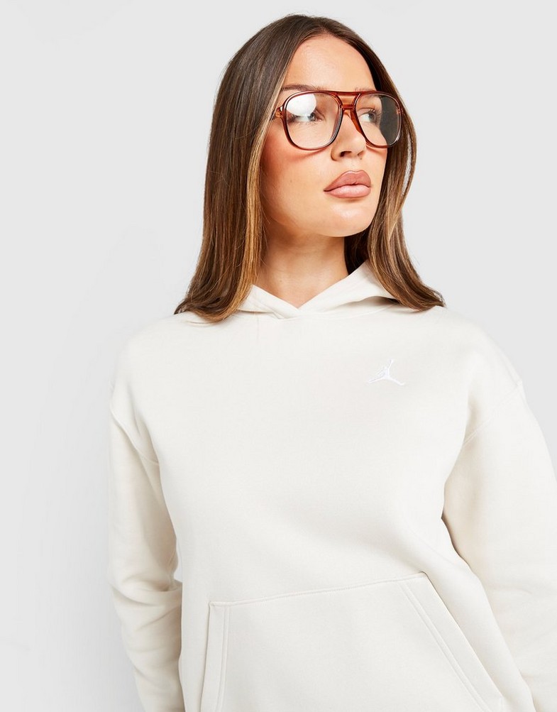 Bluza damska JORDAN BLUZA Z KAPTUREM W J BRK FLC PO 24 FV7071-104 Beżowy