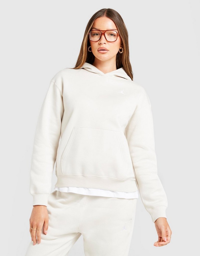 Bluza damska JORDAN BLUZA Z KAPTUREM W J BRK FLC PO 24 FV7071-104 Beżowy
