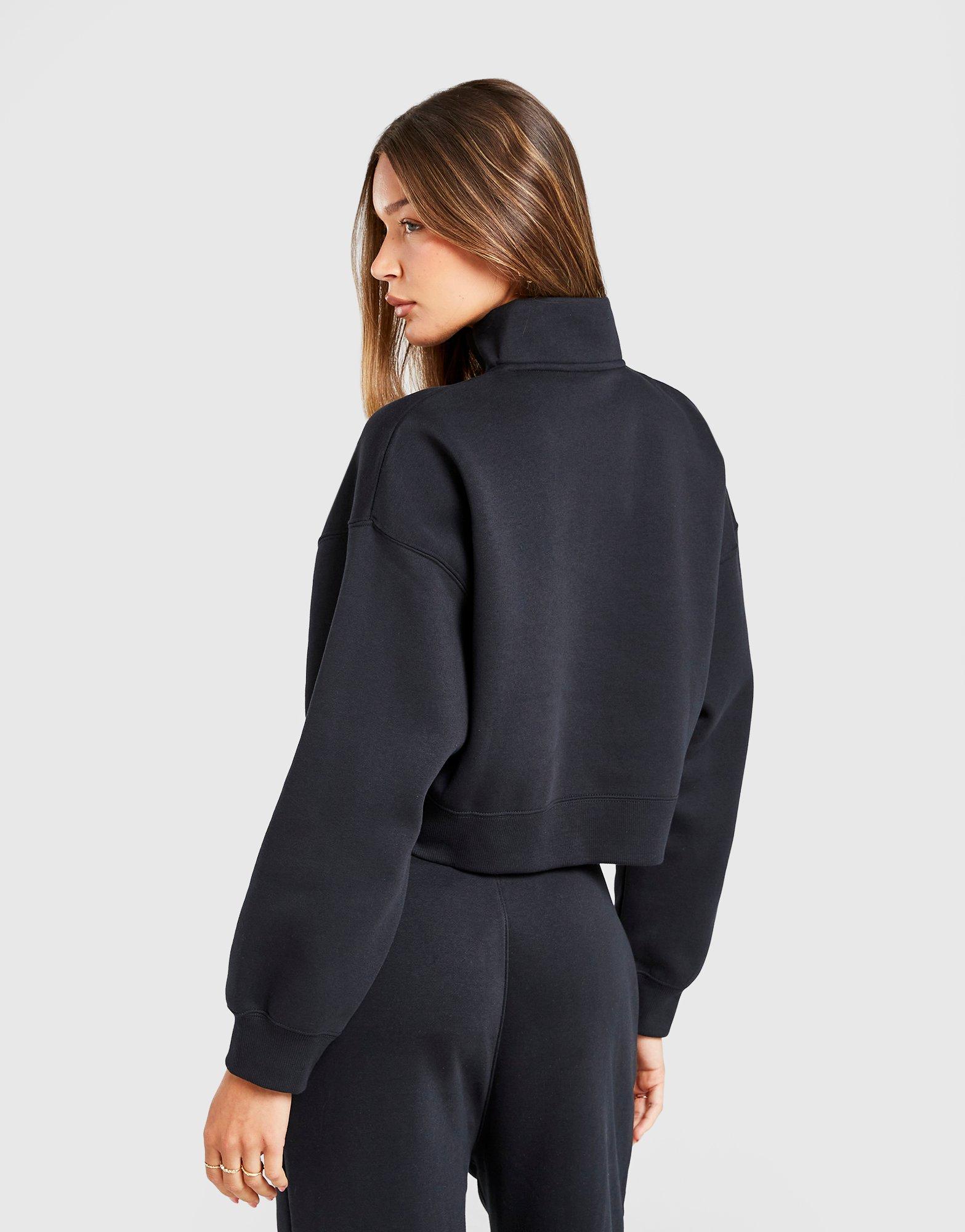 Dámska mikina JORDAN MIKINA W J BRK FLC QZ TOP IH2391-010 Čierna