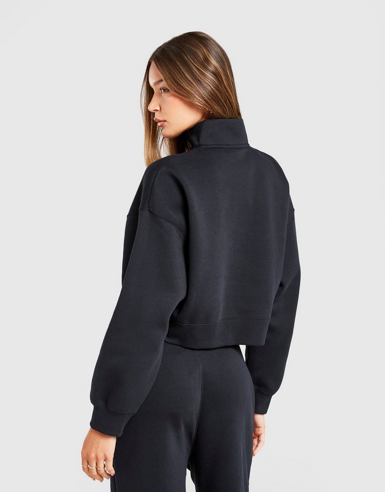 Bluză pentru femei JORDAN BLUZĂ W J BRK FLC QZ TOP IH2391-010 Negru