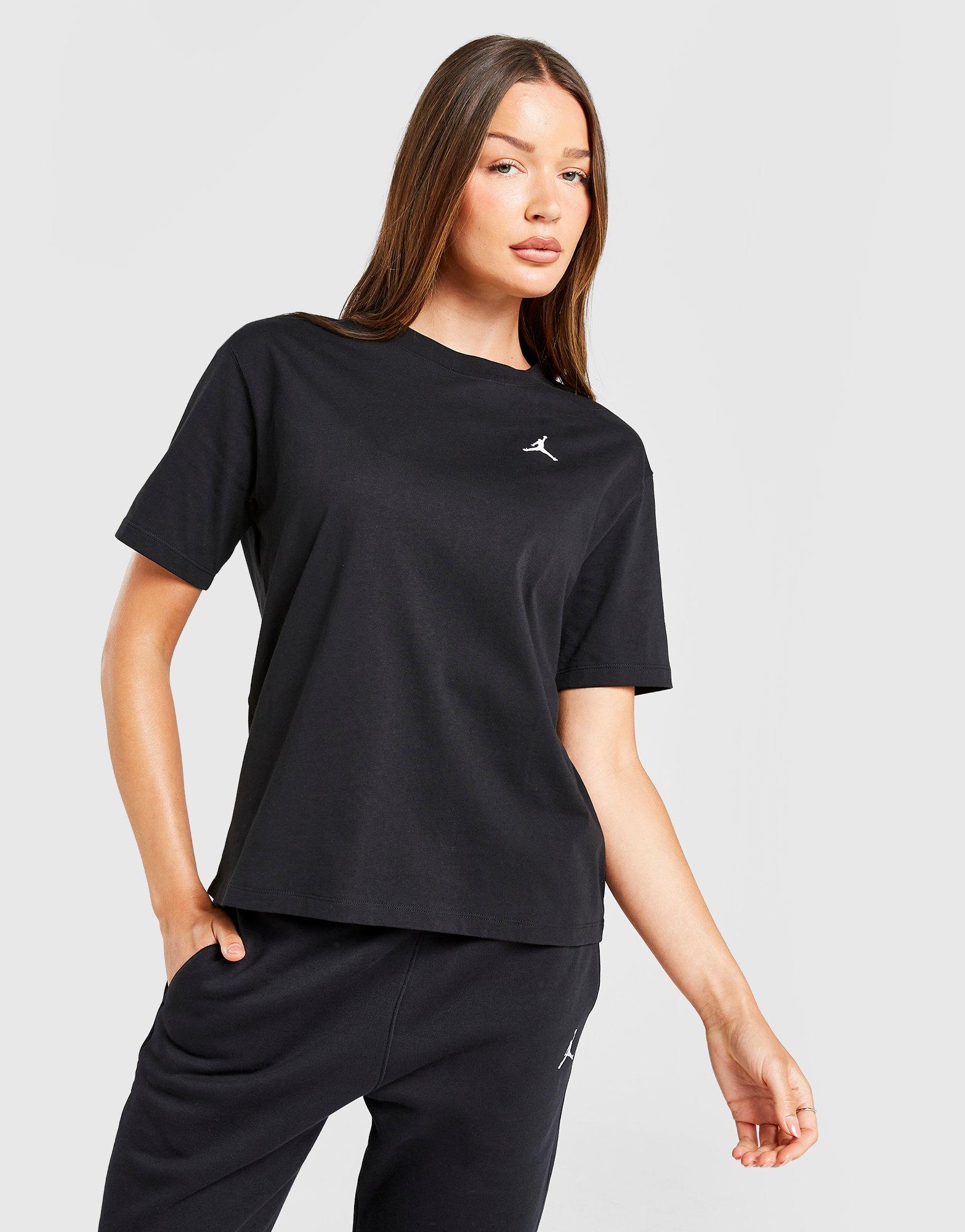 Női póló JORDAN PÓLÓ W J ESSEN GF TEE CORE 23 FN4500-011 Fekete