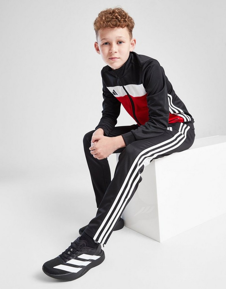 Trening pentru copii ADIDAS TRENING TIRO25 ESSENTIALS TRACKSUIT KIDS KC9904 Roșu