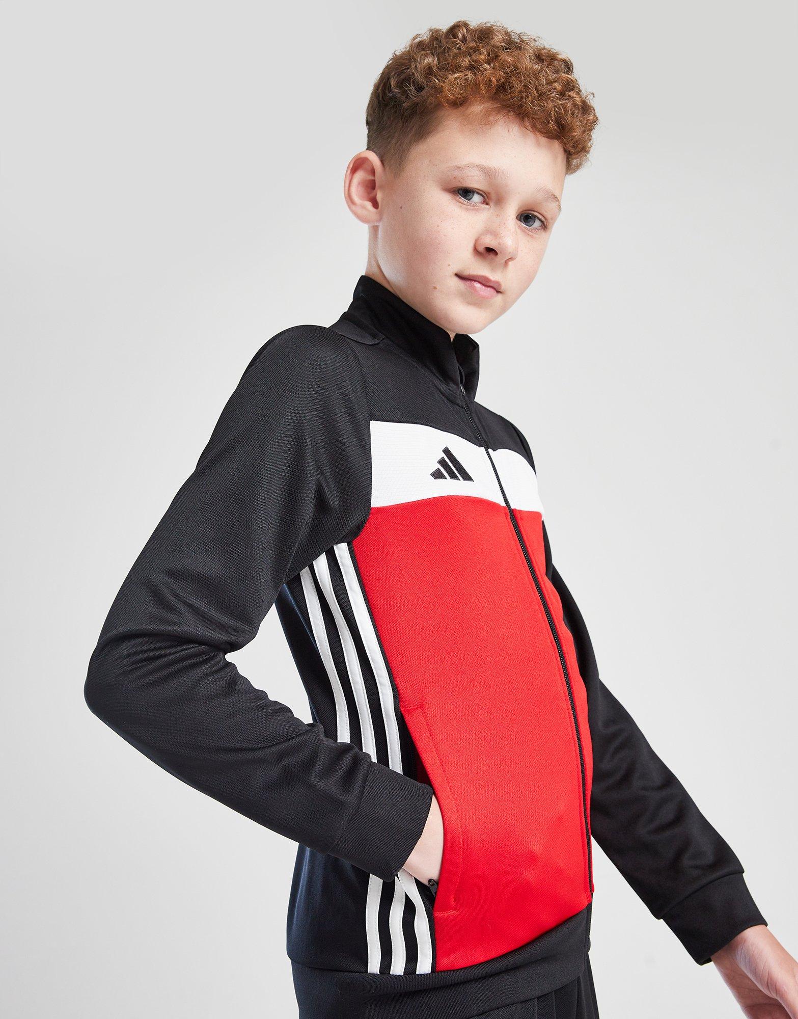 Дитячі спортивні костюми ADIDAS СПОРТИВНИЙ КОСТЮМ TIRO25   ESSENTIALS TRACKSUIT KIDS KC9904 Червоний