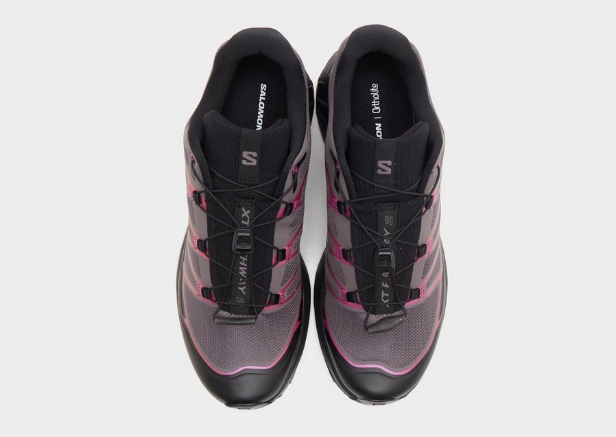 Ghete trekking SALOMON XT-PATHWAY 2 IRIDESCENT L47795400 • Negru