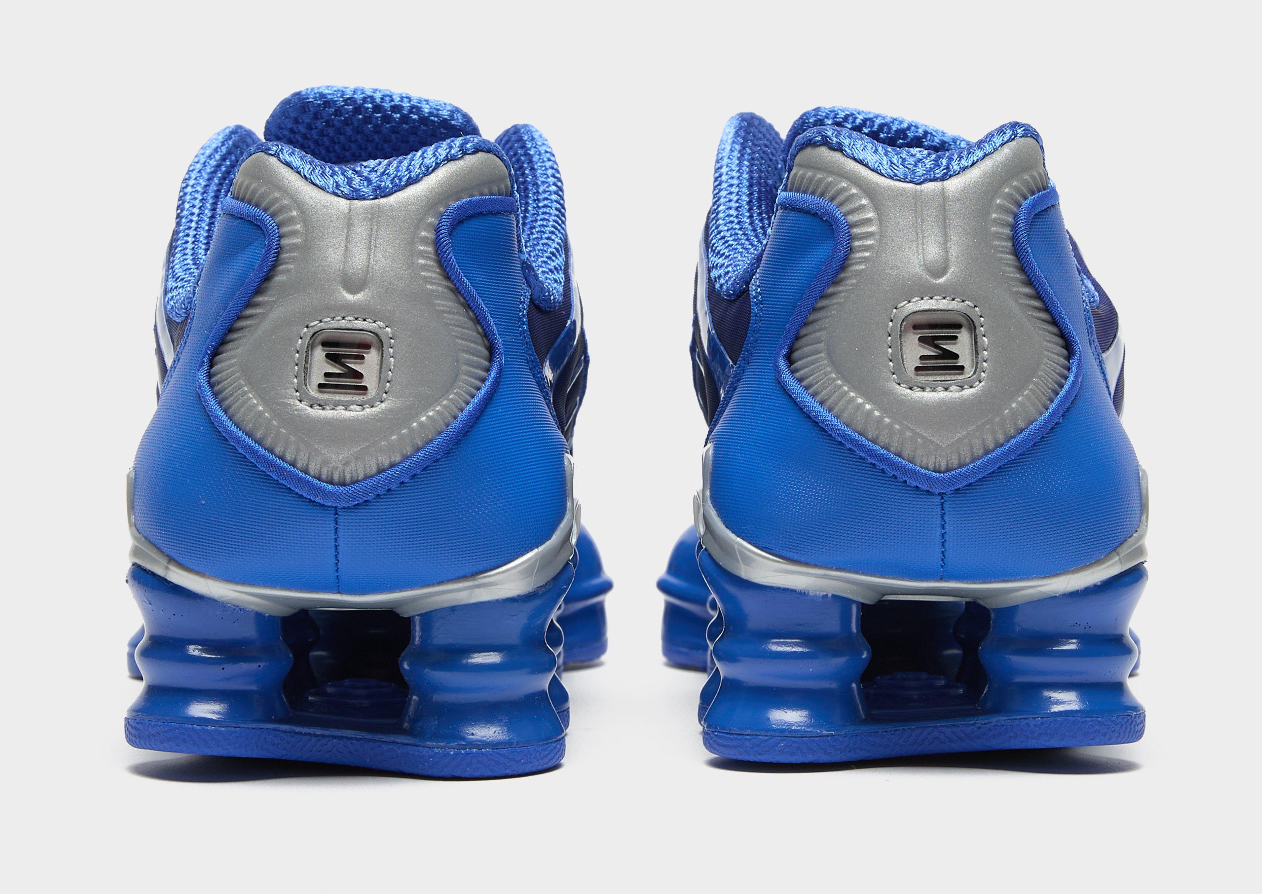 Buty sneakersy męskie NIKE SHOX TL AV3595-400 Niebieski