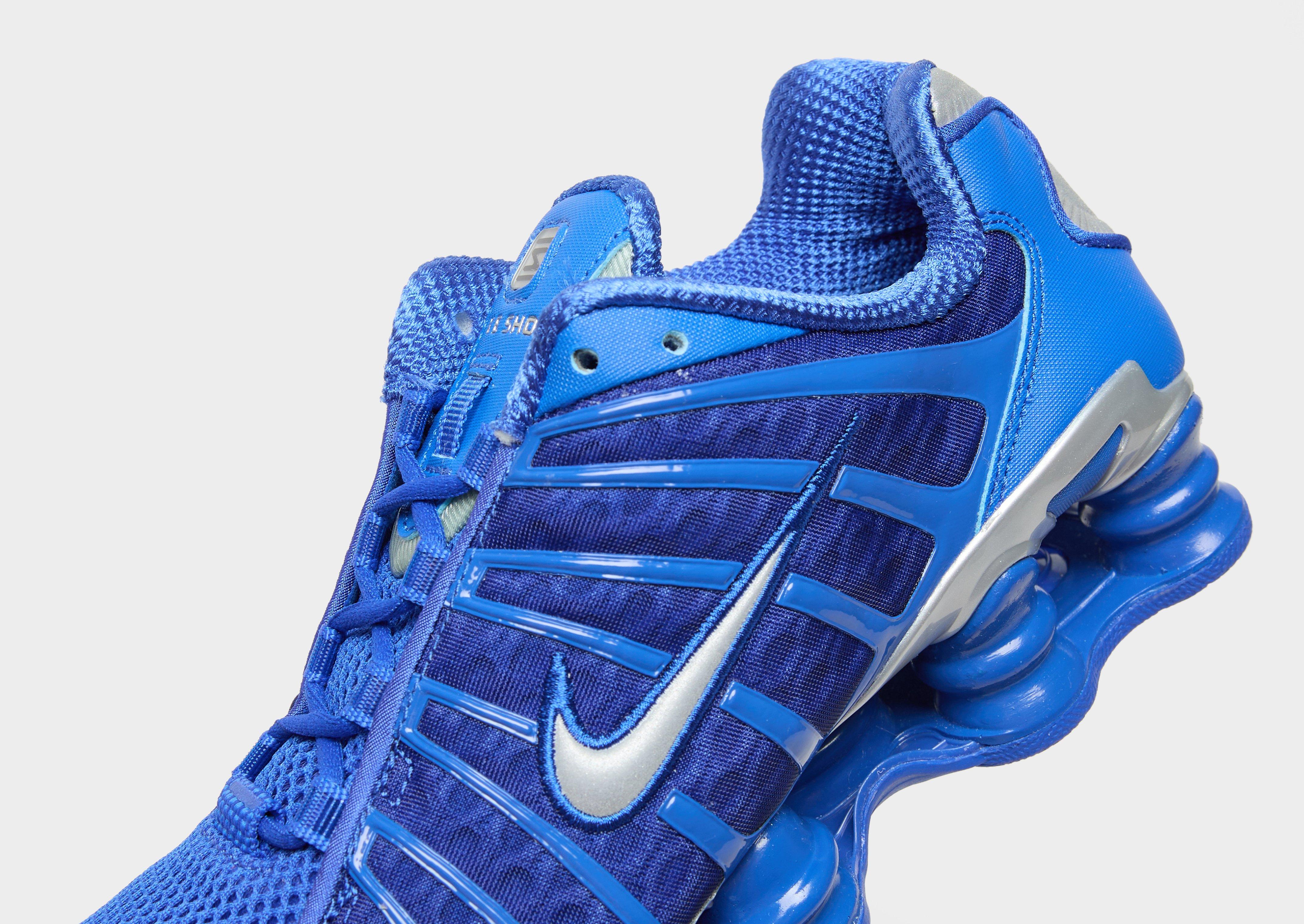 Buty sneakersy męskie NIKE SHOX TL AV3595-400 Niebieski