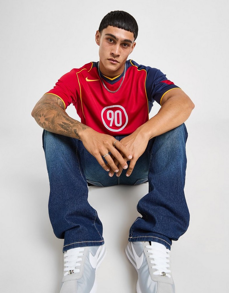 Tricou pentru bărbați NIKE TRICOU M NK DF T90 ENERGY JSY 1 IB4208-687 Roșu