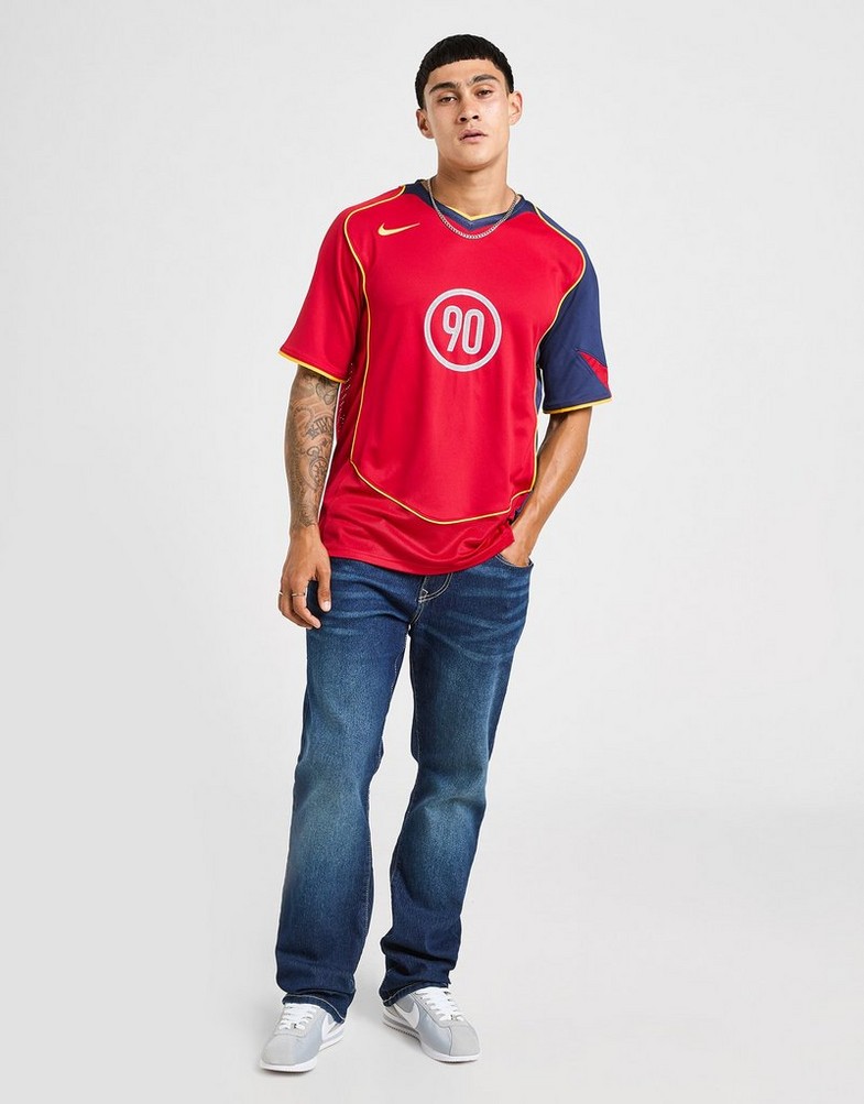 Tricou pentru bărbați NIKE TRICOU M NK DF T90 ENERGY JSY 1 IB4208-687 Roșu