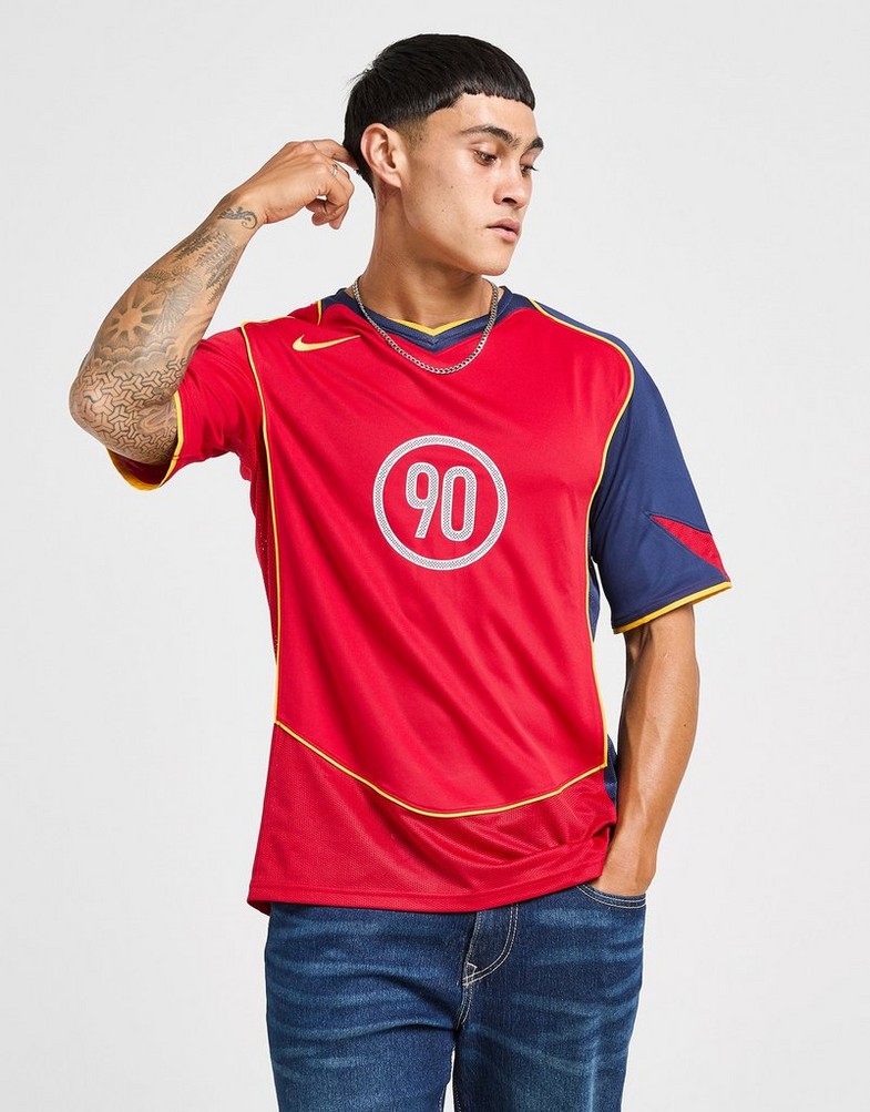 Tricou pentru bărbați NIKE TRICOU M NK DF T90 ENERGY JSY 1 IB4208-687 Roșu