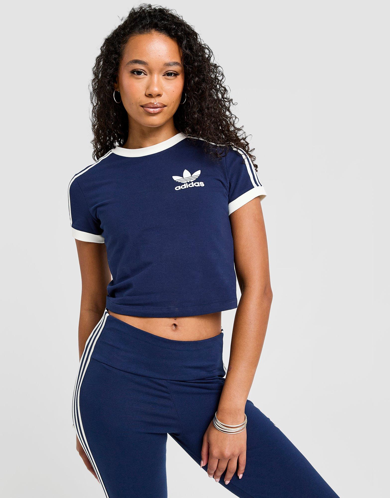 Dámske tričko ADIDAS TRIČKO SLIM TEE KD4276 Tmavomodrá