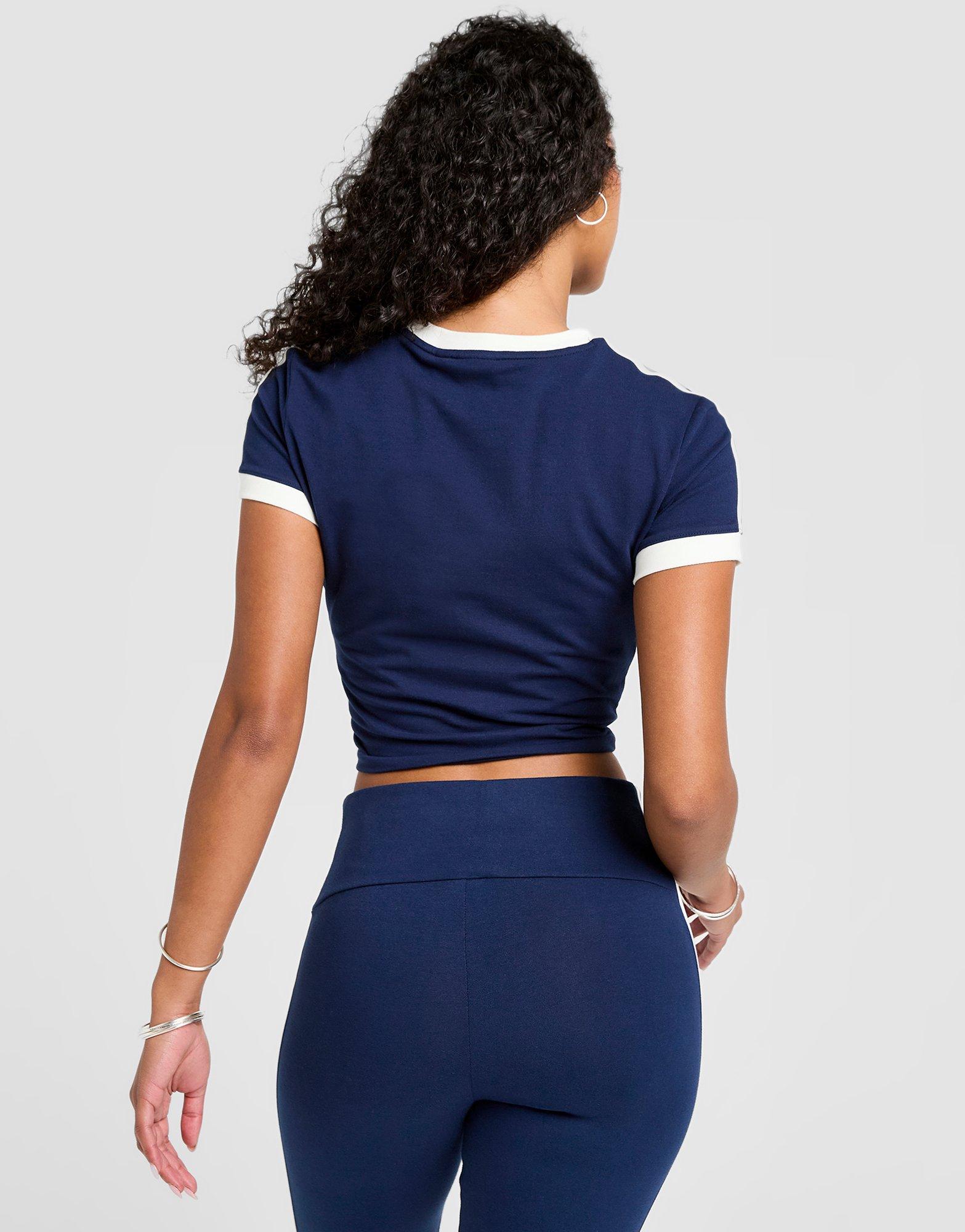 Dámske tričko ADIDAS TRIČKO SLIM TEE KD4276 Tmavomodrá