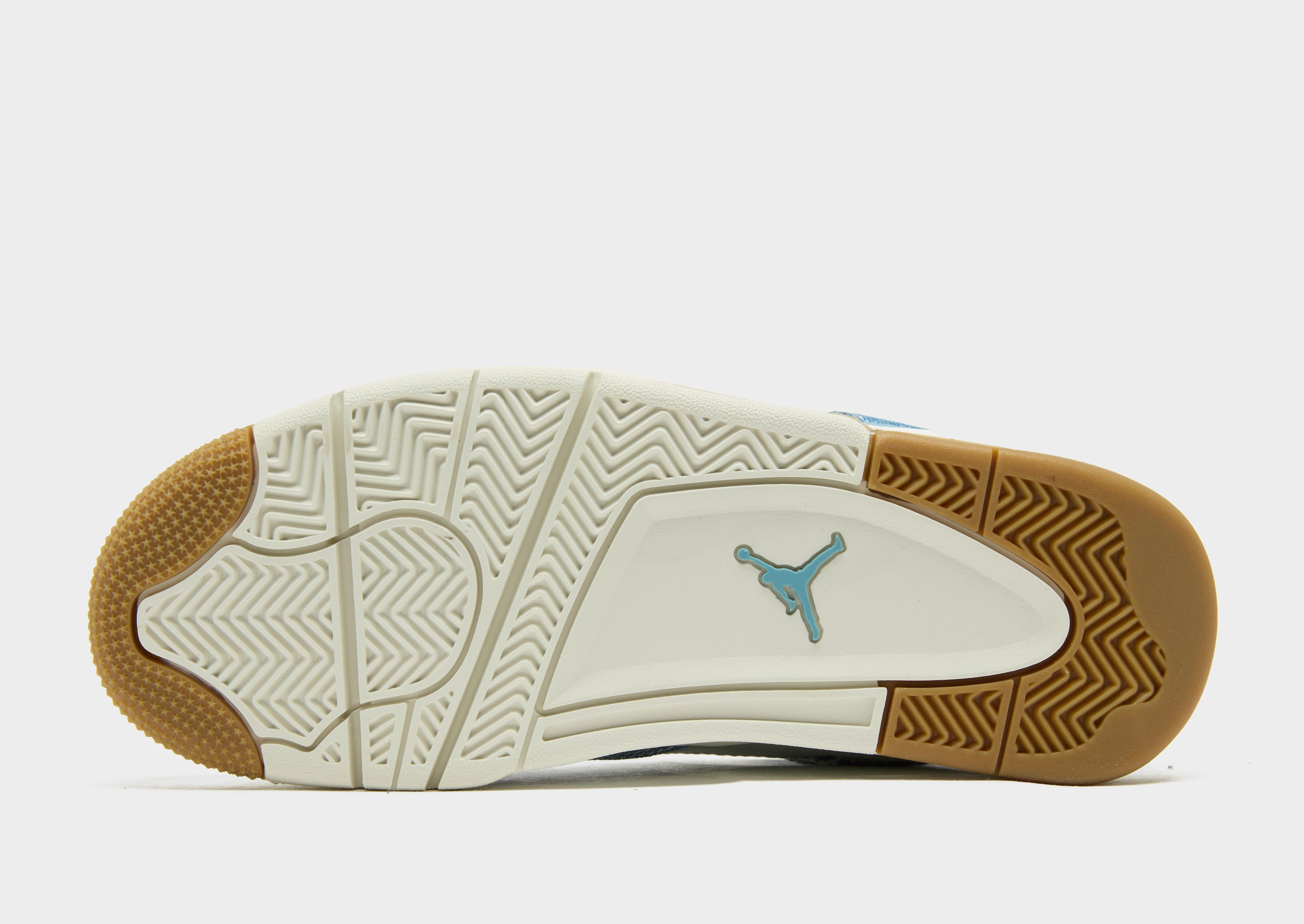 Dámske tenisky WMNS AIR JORDAN 4 RETRO TEX IB6716-100 Modrá