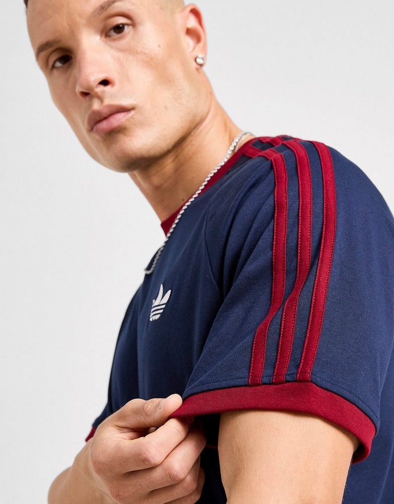 Pánské fotbalové tričko ADIDAS TRIČKO CALI TEE KD9122 Tmavě modrá