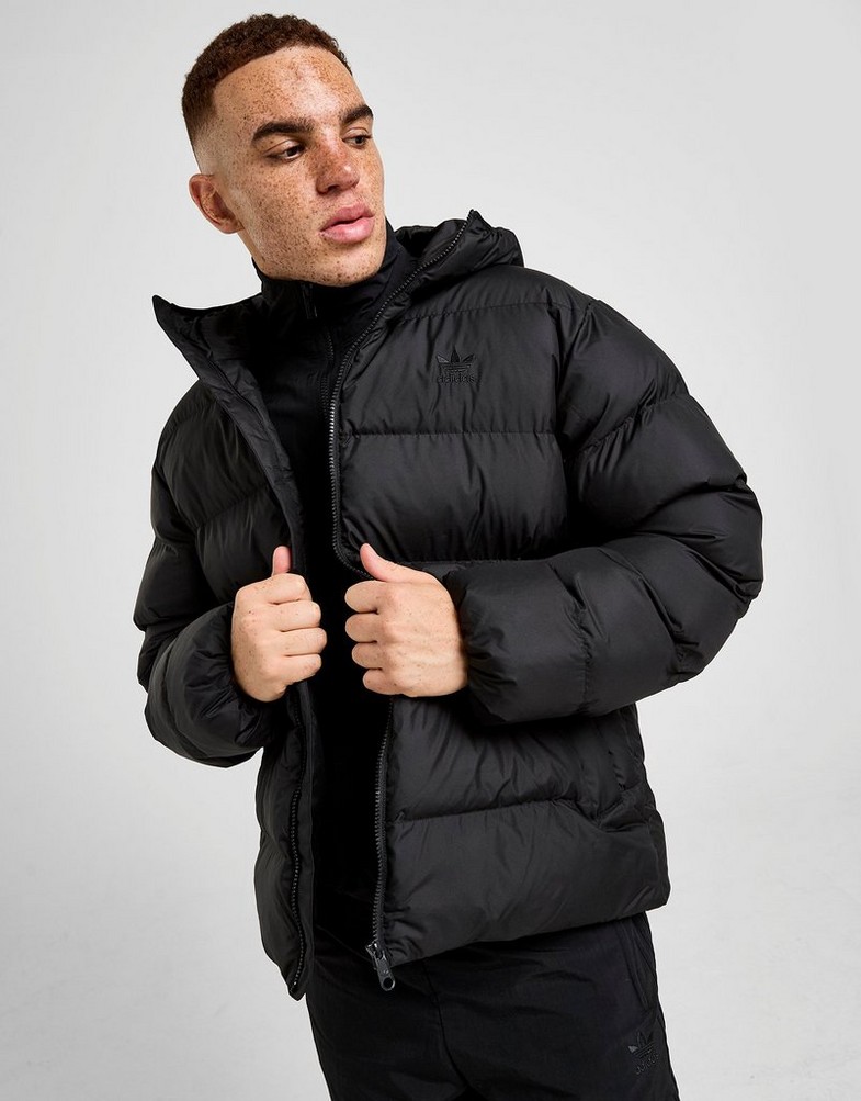 ADIDAS JACHETĂ CU PUF COMMERCIAL PUFF JX4123 Negru
