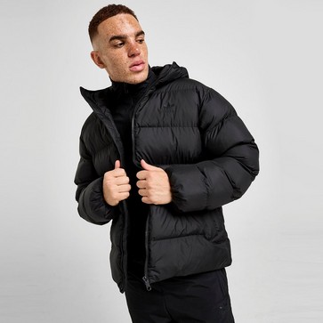 Geacă de iarnă pentru bărbați ADIDAS JACHETĂ CU PUF COMMERCIAL PUFF