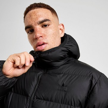 Geacă de iarnă pentru bărbați ADIDAS JACHETĂ CU PUF COMMERCIAL PUFF
