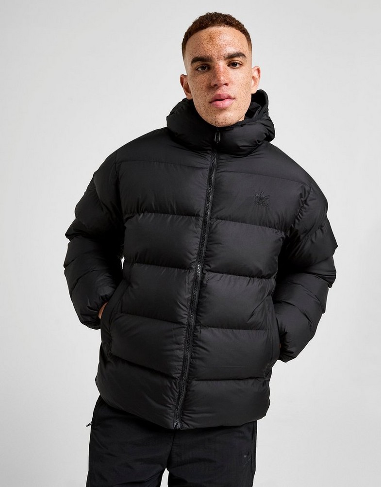 ADIDAS JACHETĂ CU PUF COMMERCIAL PUFF JX4123 Negru