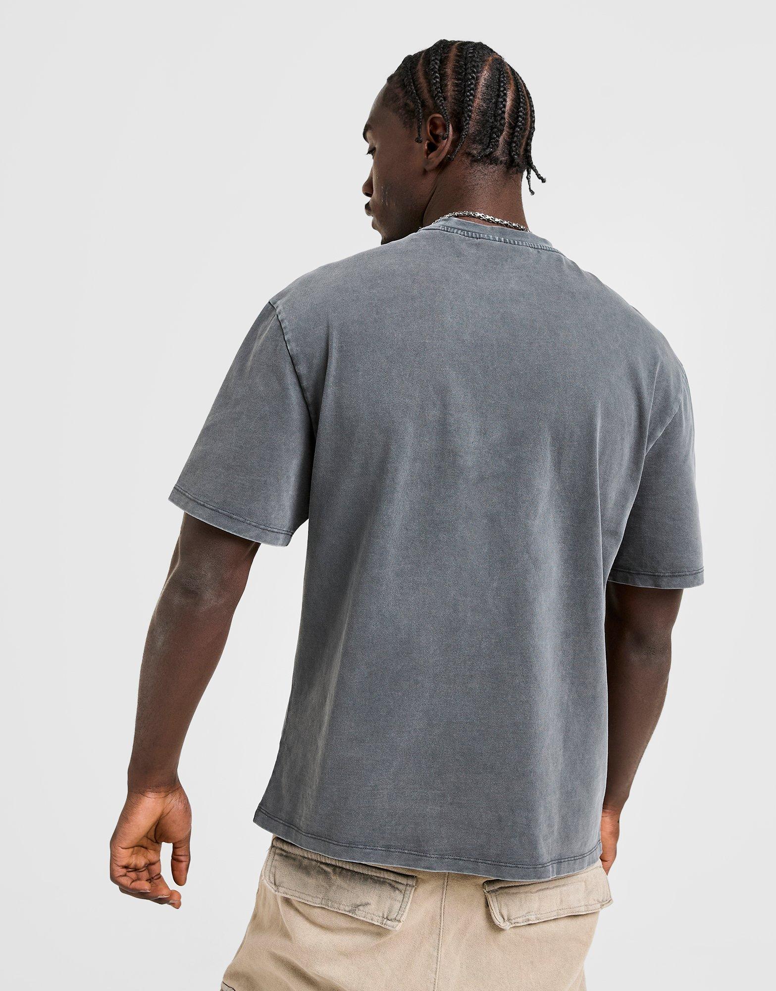 Чоловічі футболки SUPPLY&DEMAND ФУТБОЛКА CHROME GRILL TEE BLK-BLK SUPTM17814007 Чорний