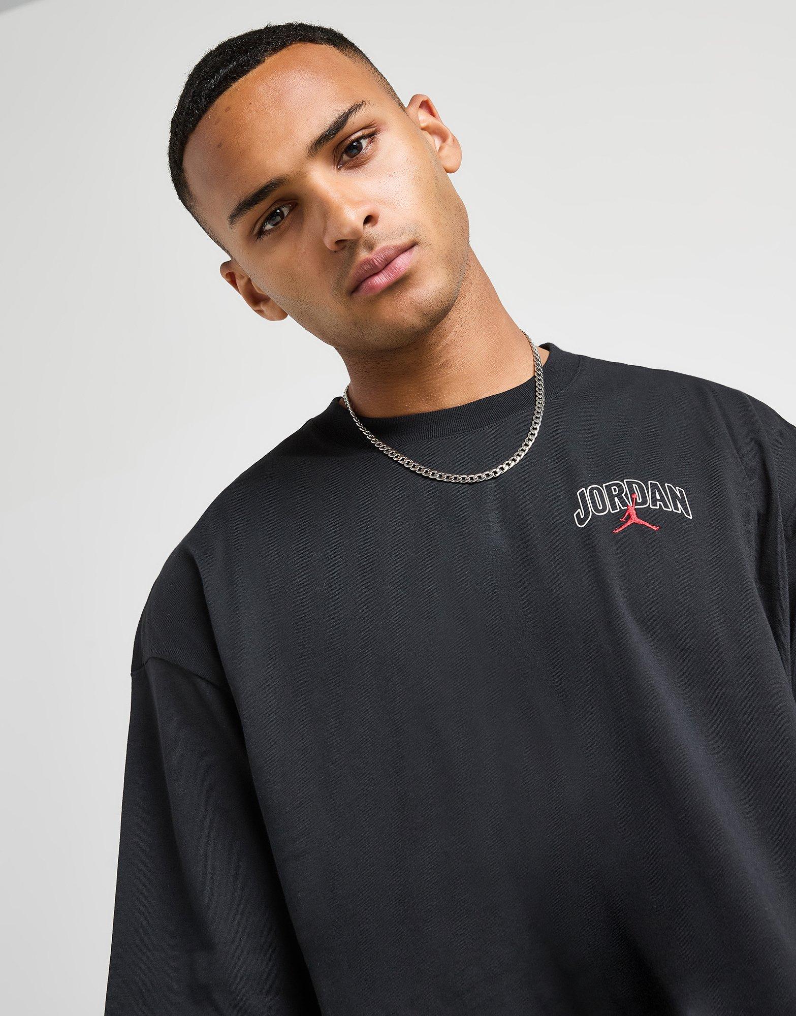 Muški T-shirt JORDAN T-SHIRT M J BRK OVSZ SS CREW II2344-010 crna