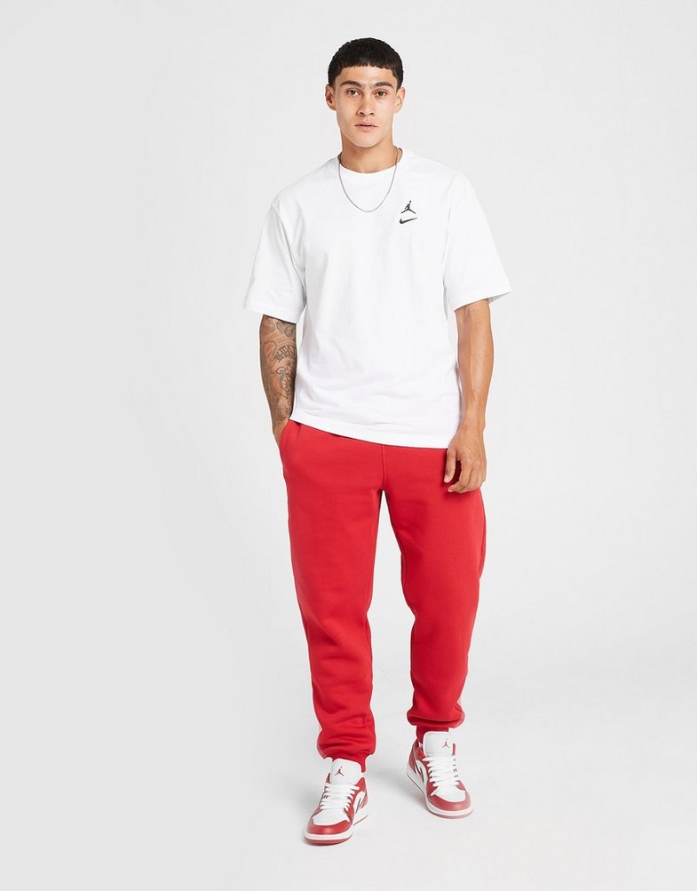 Vyriški marškiniai JORDAN MARŠKINĖLIAI M J BRK VARSITY SS CREW II2337-100 Balta