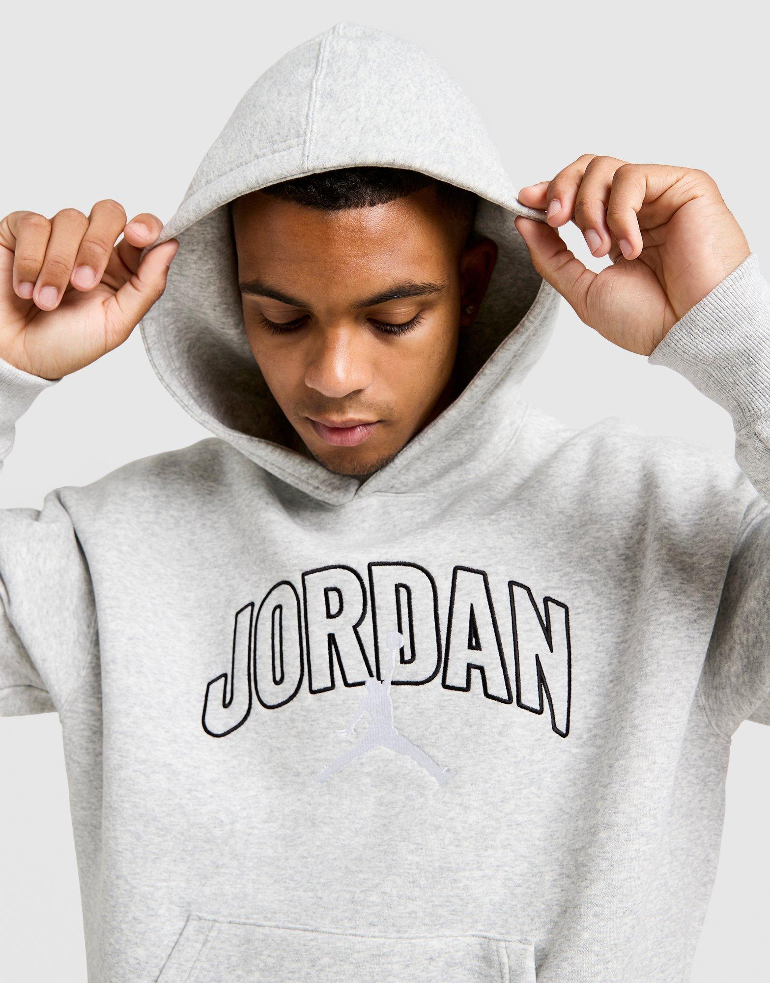 Jordan Pulóver Kapucnis Varsity Oh Hd Grey