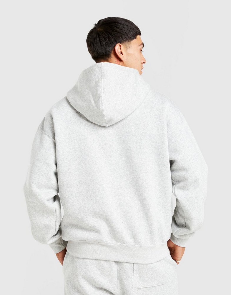 Pánska mikina JORDAN MIKINA S KAPUCŇOU VARSITY OH HD GREY IB7241-050 Sivá