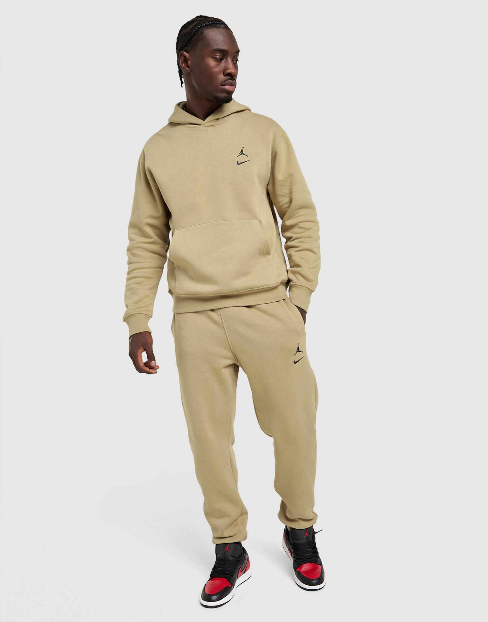 Bluza męska JORDAN BLUZA Z KAPTUREM M J BRK VARSITY PO HD BB II2593-297 Beżowy