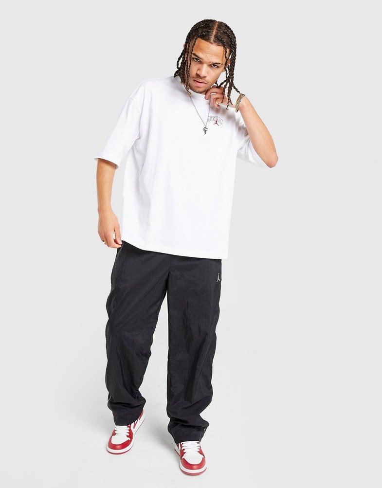 Tricou pentru bărbați JORDAN TRICOU M J BRK OVSZ SS CREW II2344-100 Alb