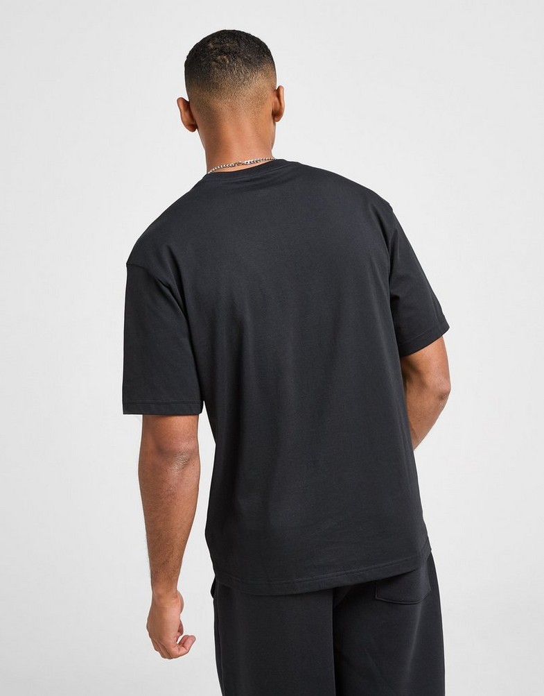 Vyriški marškiniai JORDAN MARŠKINĖLIAI M J BRK VARSITY SS CREW II2337-010 Juoda