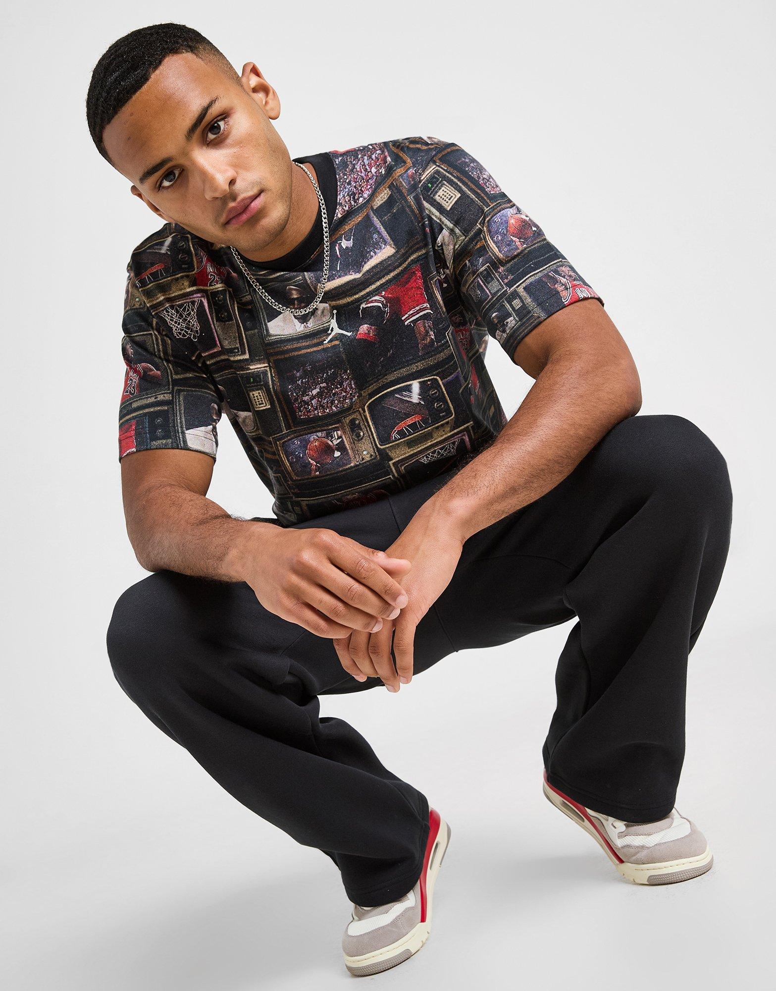 Jordan T-Shirt M J Brk Tv Aop Ss Crew