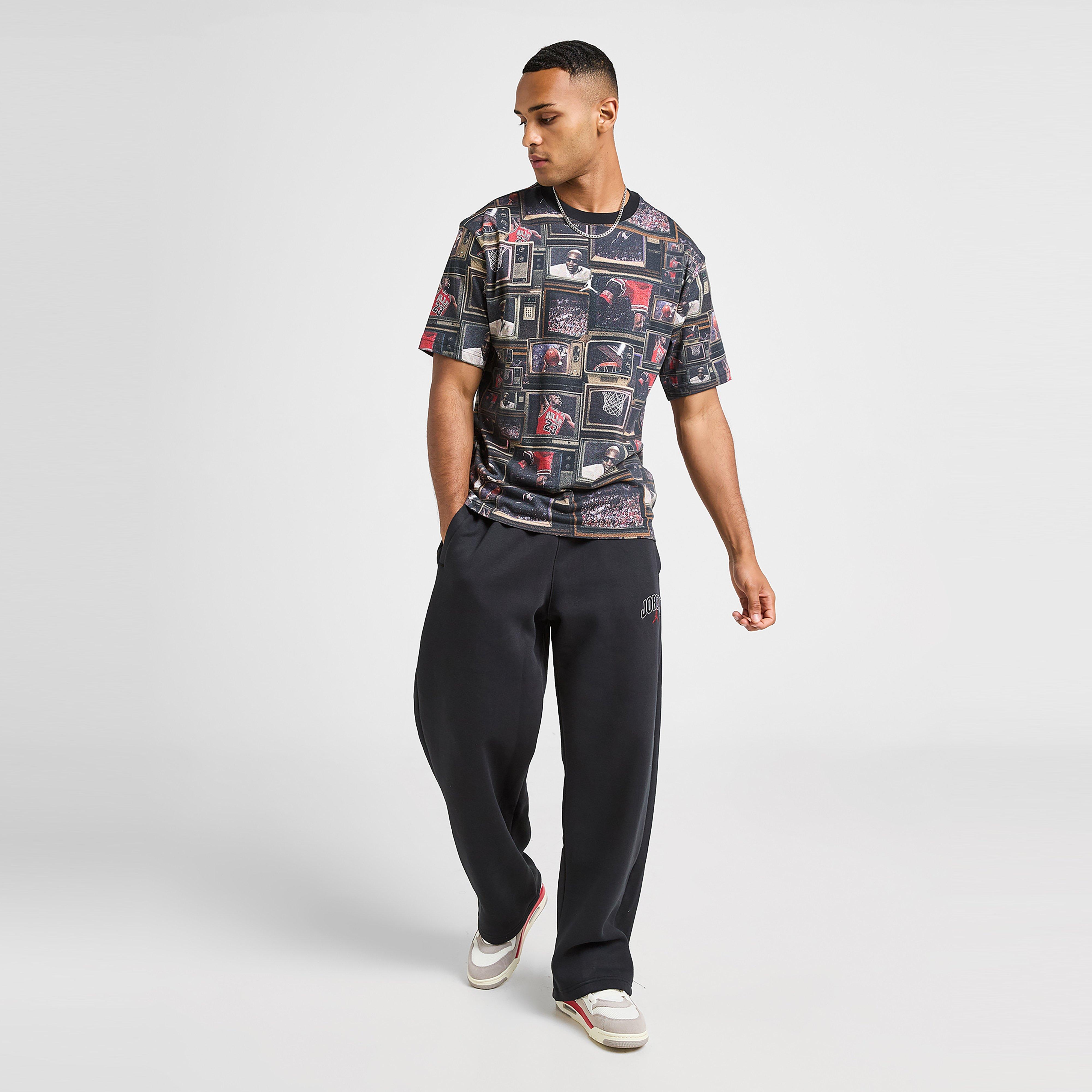 Tricou pentru bărbați JORDAN TRICOU M J BRK TV AOP SS CREW