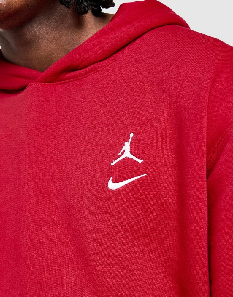 Bluza męska JORDAN BLUZA Z KAPTUREM M J BRK VARSITY PO HD BB II2593-687 Czerwony
