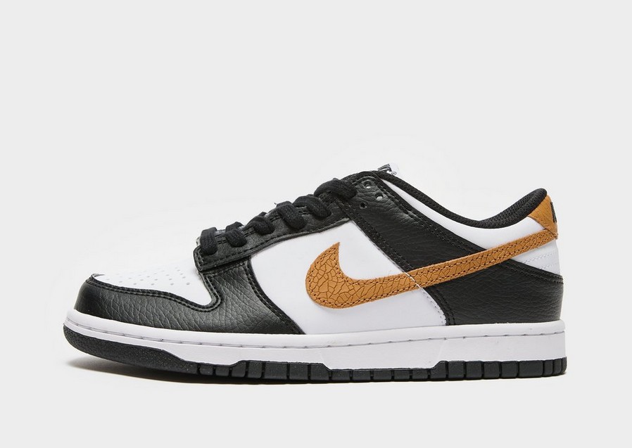 Adidași pentru copii NIKE DUNK LOW GS FF II7639-001 Alb