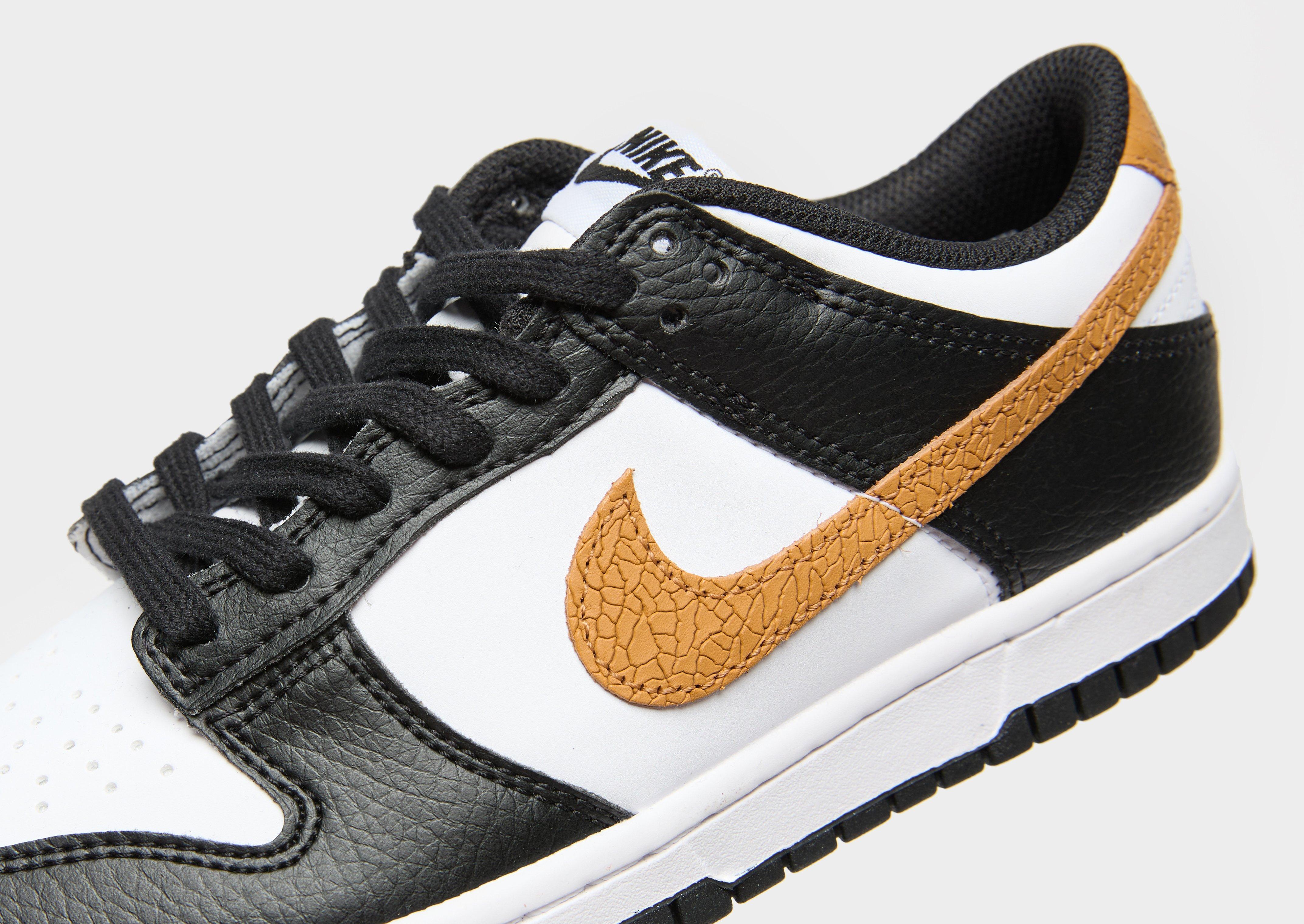 Gyerek sneakers NIKE DUNK LOW GS FF II7639-001 Fehér