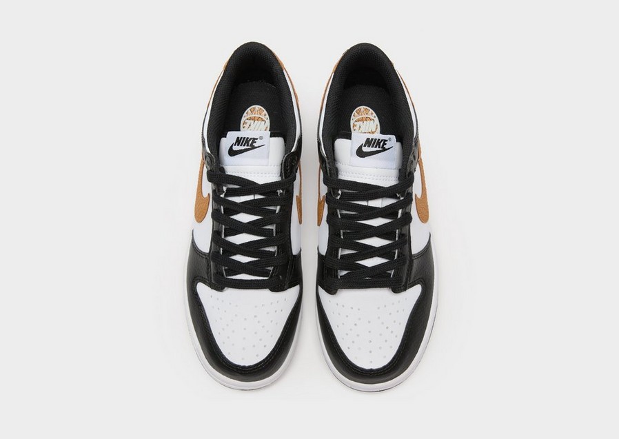 Adidași pentru copii NIKE DUNK LOW GS FF II7639-001 Alb