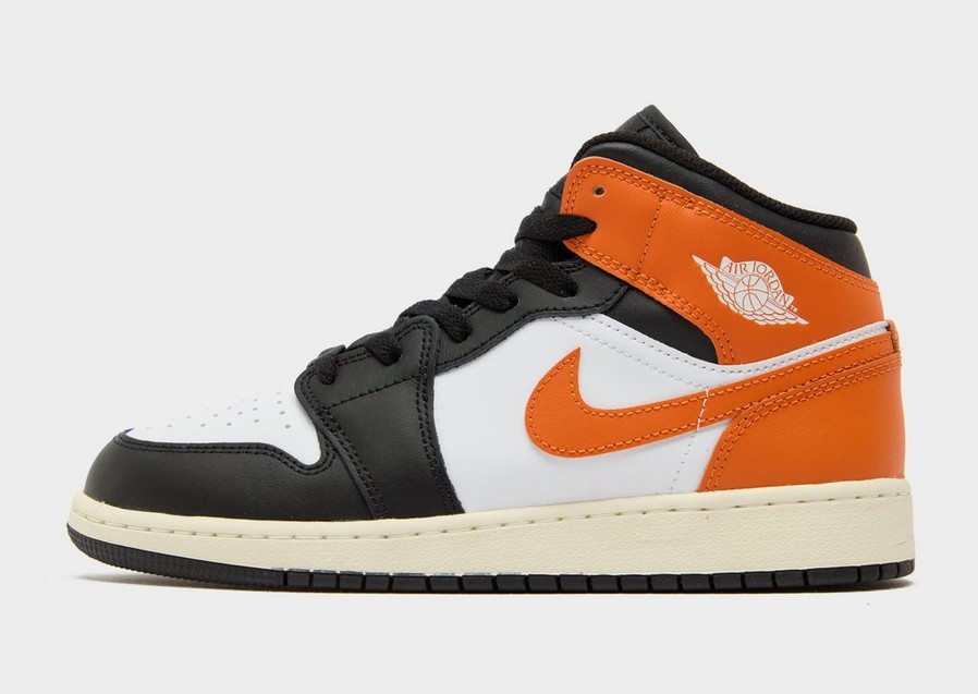 Детски маратонки JORDAN AIR JORDAN 1 MID BG DQ8423-801 Оранжев