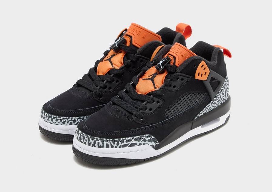 Buty sneakersy dla dzieci JORDAN SPIZIKE LOW BG FQ3950-008 Czarny