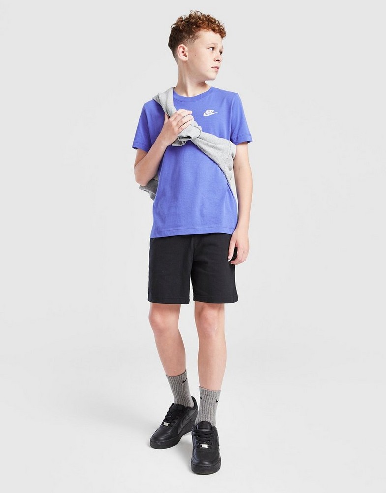 Tricou pentru copii NIKE TRICOU K NSW TEE EMB FUTURA LBR BOY FZ5177-411 Albastru