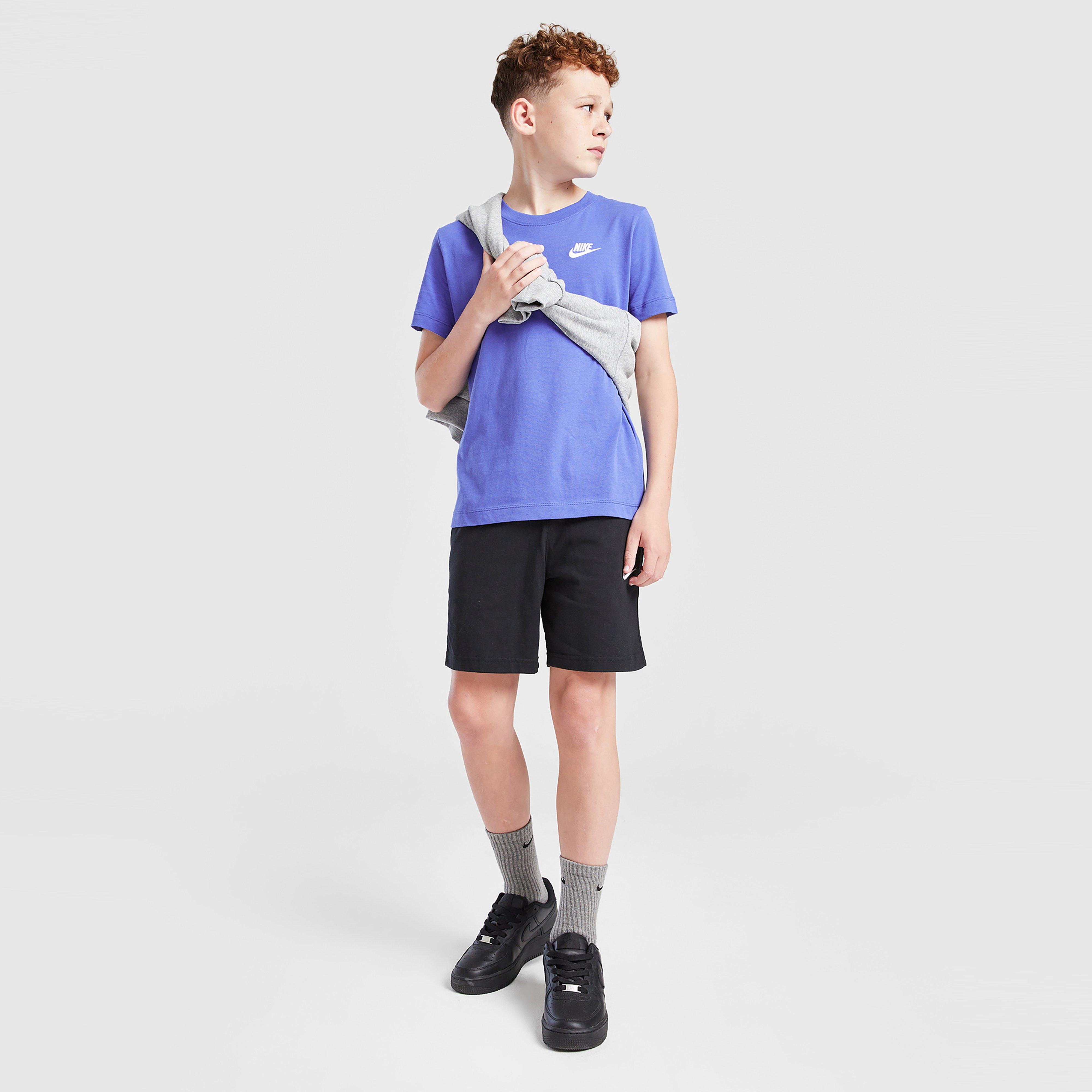 Detské tričko NIKE TRIČKO K NSW TEE EMB FUTURA LBR BOY