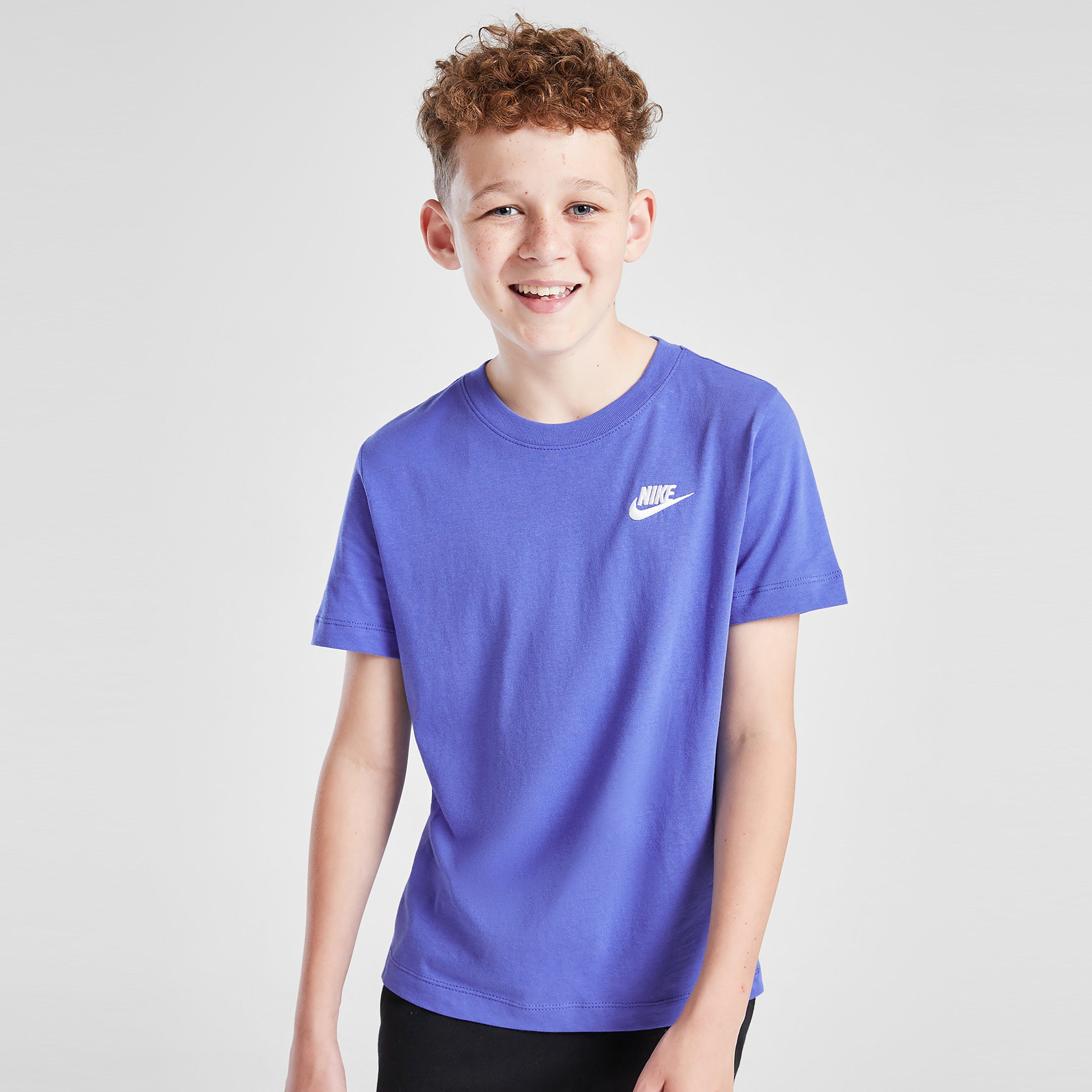 Detské tričko NIKE TRIČKO K NSW TEE EMB FUTURA LBR BOY